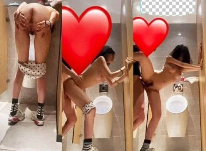 Chúng tôi tìm chỗ vụng trộm với em người yêu trong WC