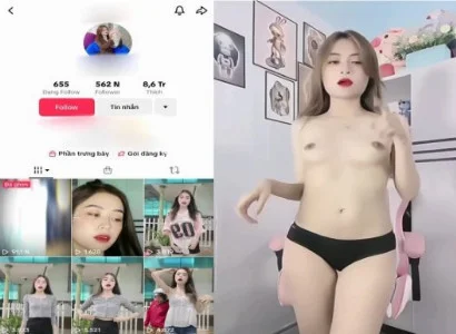 Địt em Tiktoker da trắng ngon từng đường cong